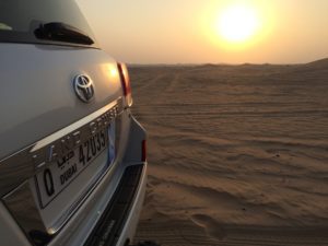 À l’assaut des dunes d’Abou Dhabi