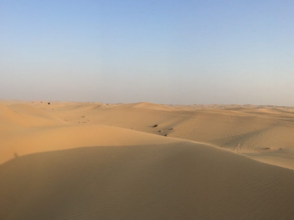 Dunes à Abou Dhabi