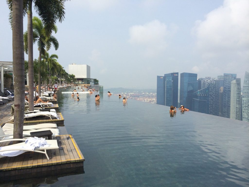 Infinity Pool au Marina Bay Sands