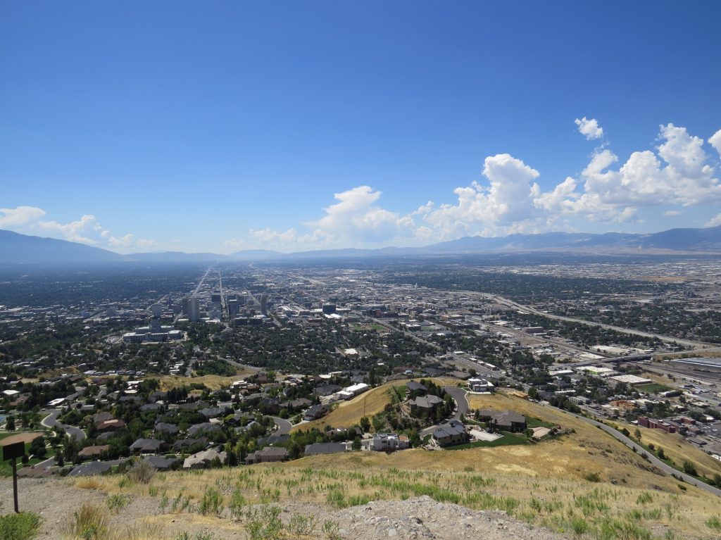 Vue depuis Ensign Peak