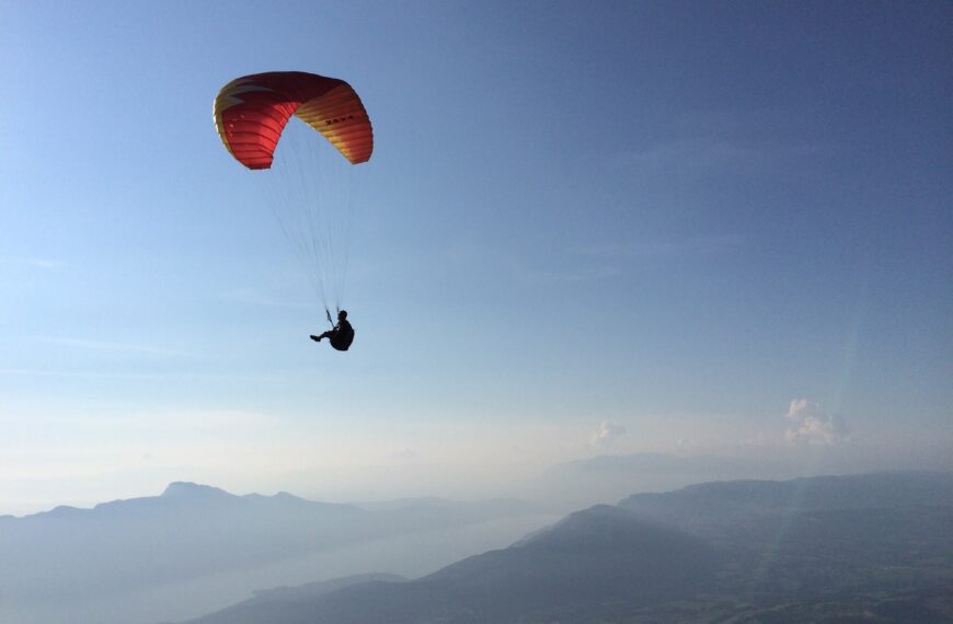 Parapente au mont Revard