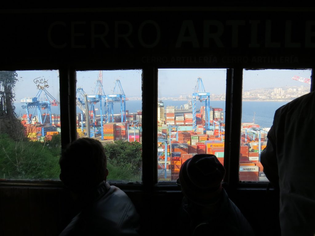 Ascensor Artillería à Valparaiso