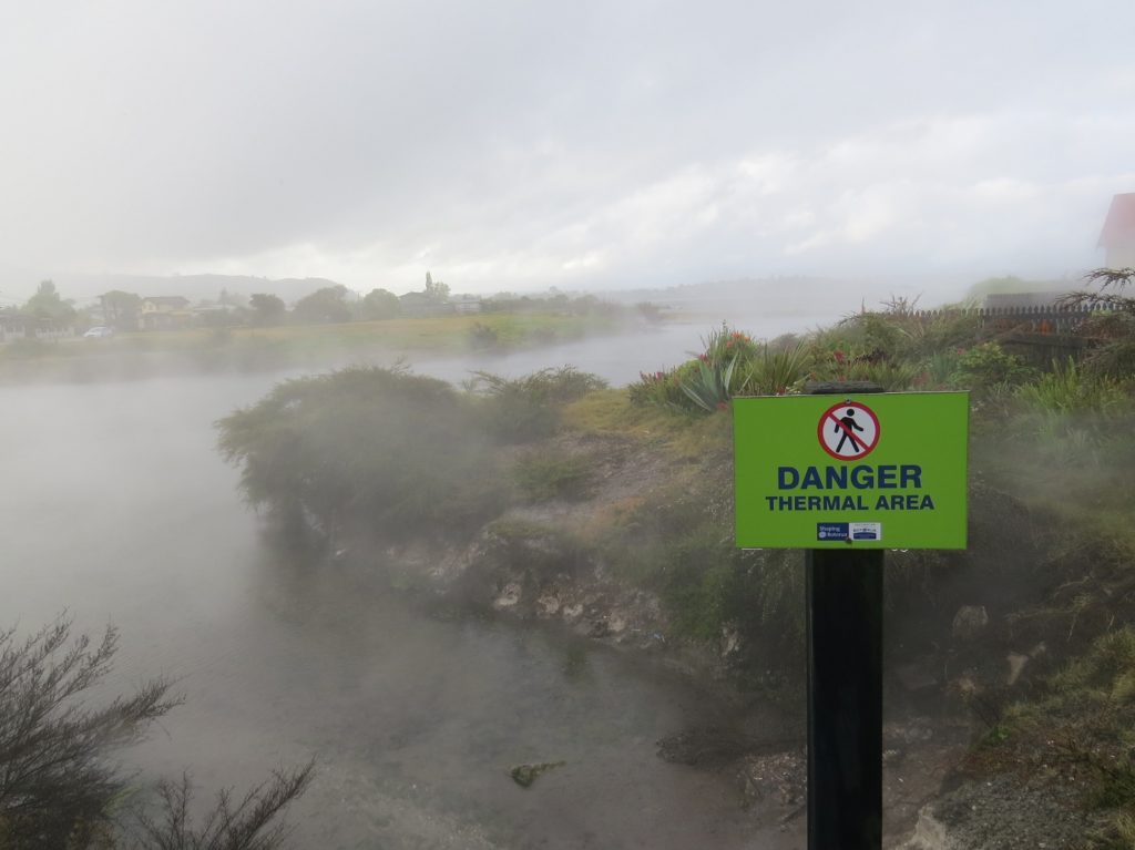 Source thermale à Rotorua