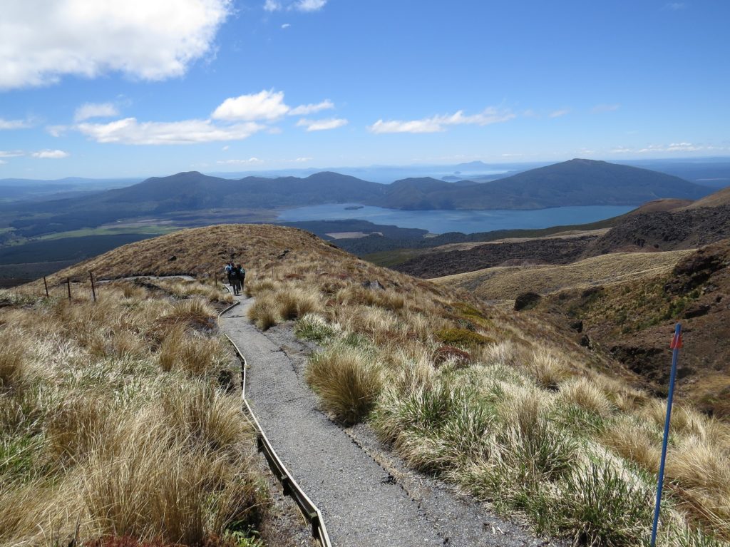 Descente du Tongariro