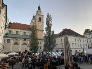 Marché à Ljubljana