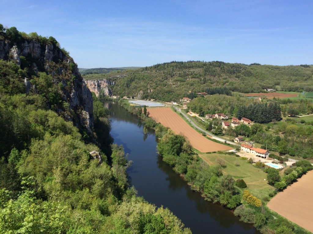 Le Lot à Saint-Cirq-Lapopie