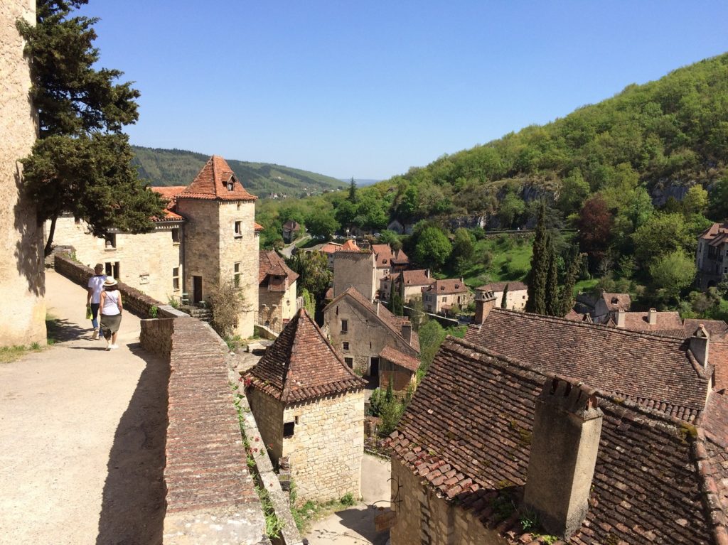 Point de vue sur Saint-Cirq-Lapopie