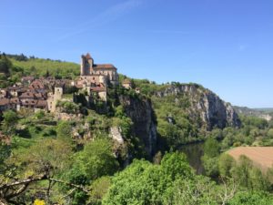 Point de vue sur Saint-Cirq-Lapopie