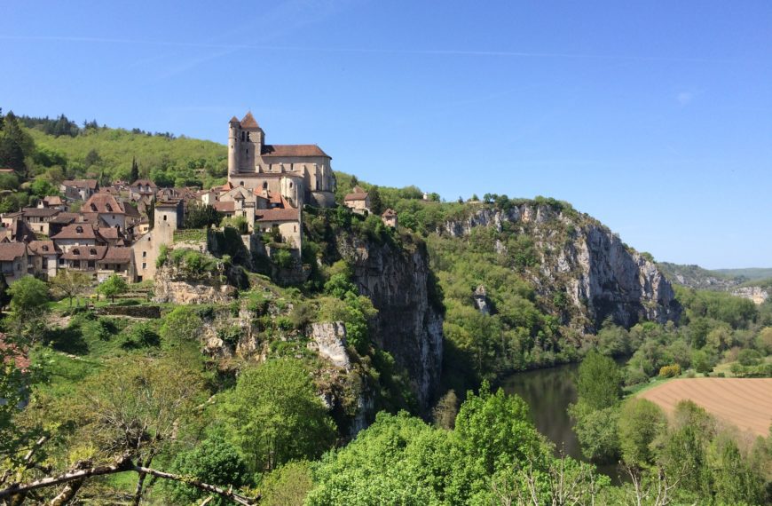 Point de vue sur Saint-Cirq-Lapopie