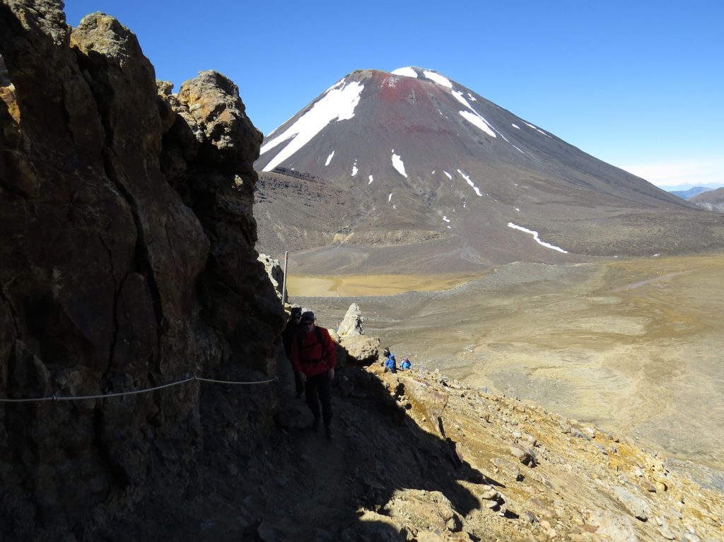 Ascension vers South Crater