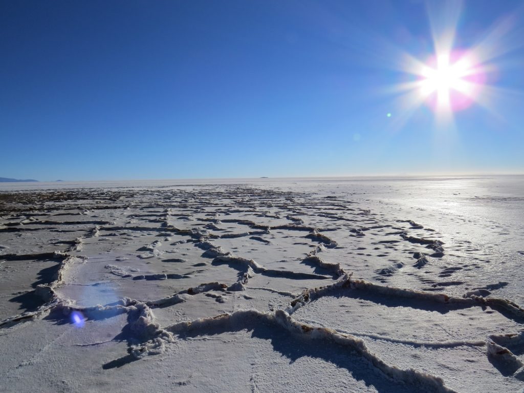 couche de sel à Uyuni