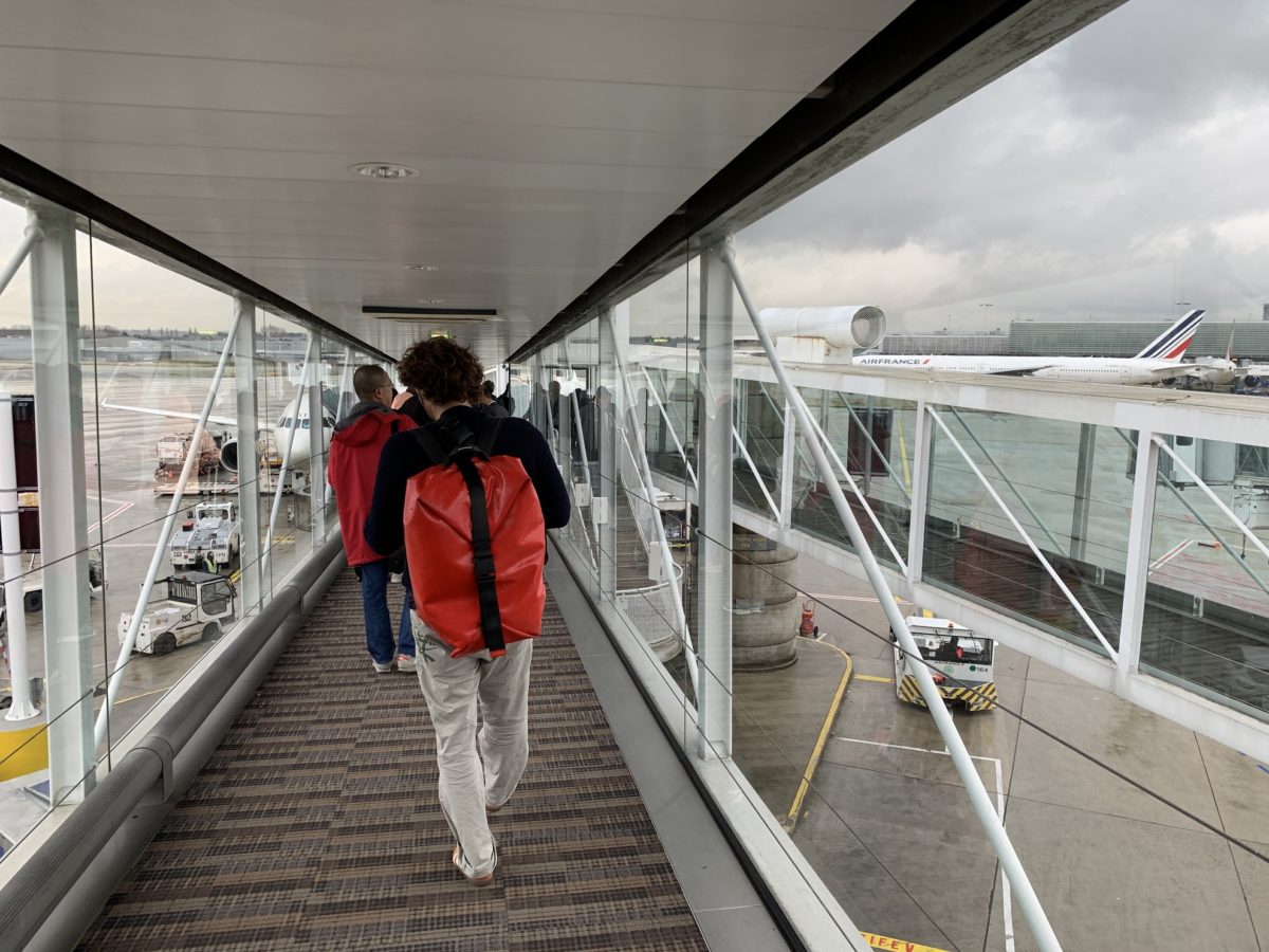 Passerelle à CDG