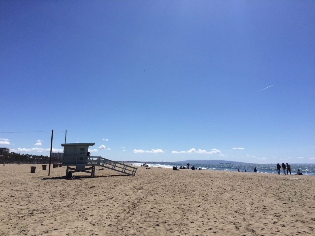 Cabane de sauveteurs à Santa Monica