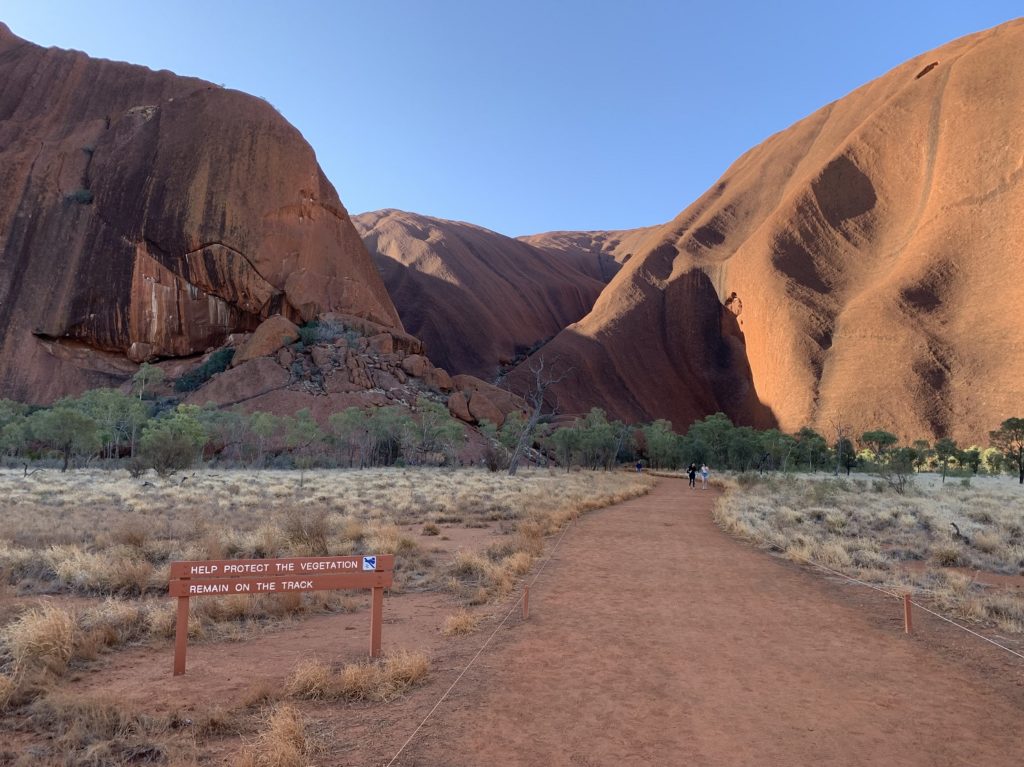 Sentier vers Mutitjulu