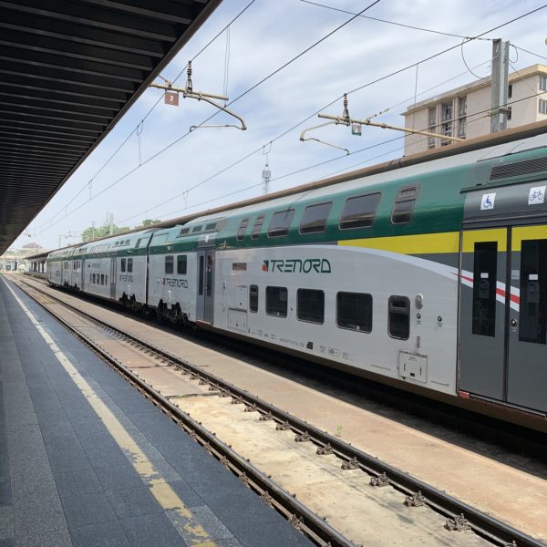 Train à Milan Cadorna