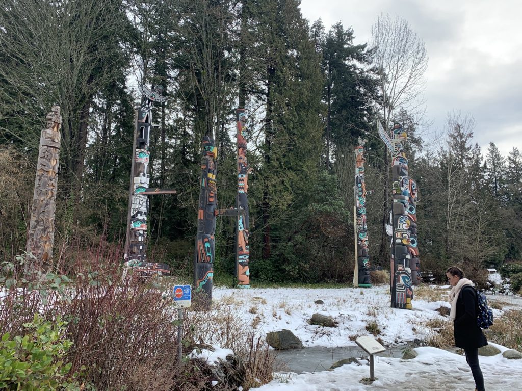 Les totems de Brockton Point