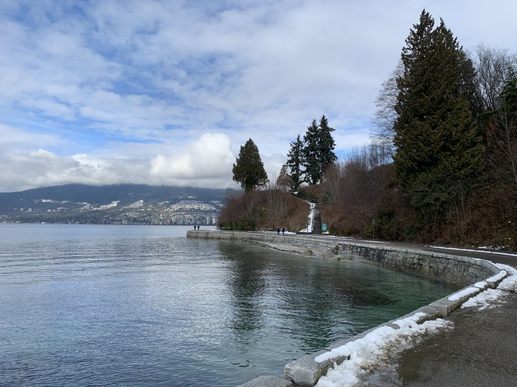 Vue sur le Seawall