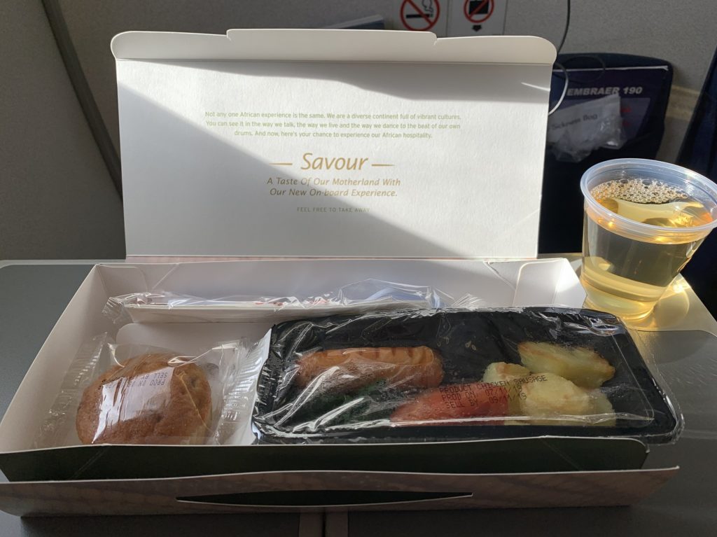 Plateau repas Kenya Airways