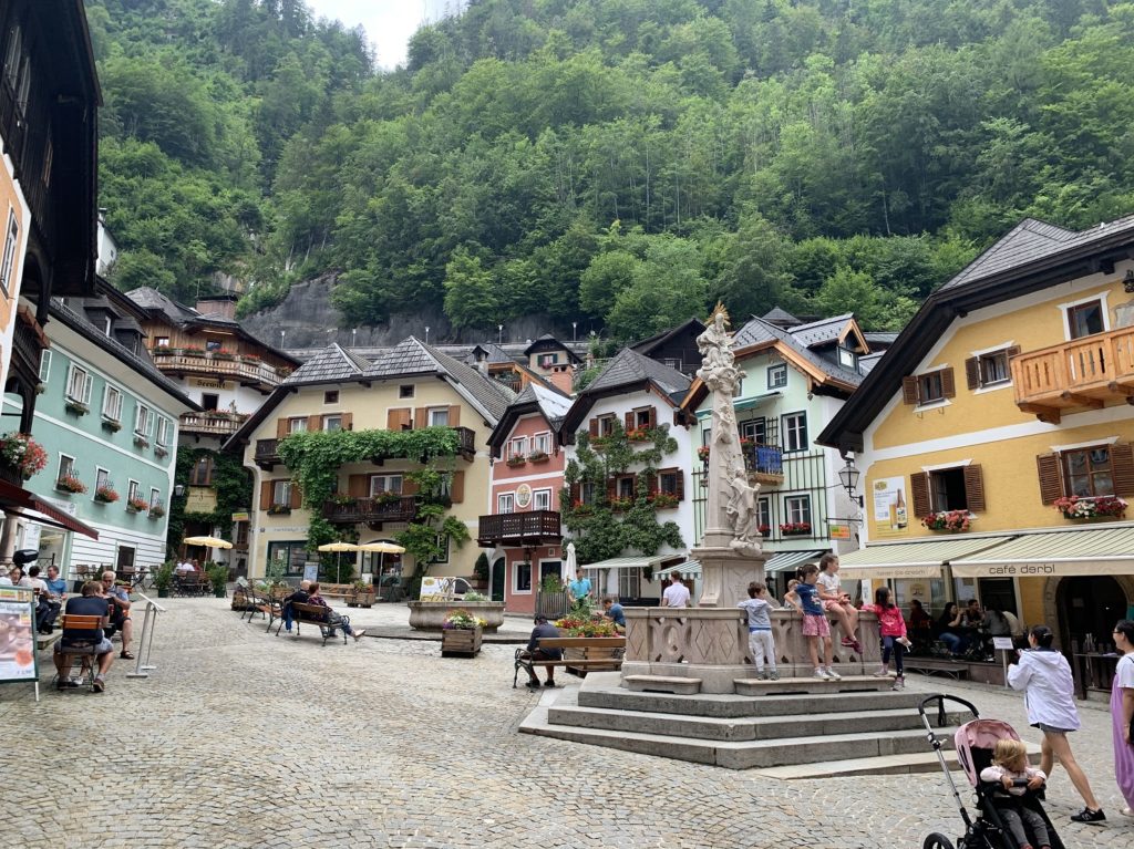 Place du village d'Hallstatt