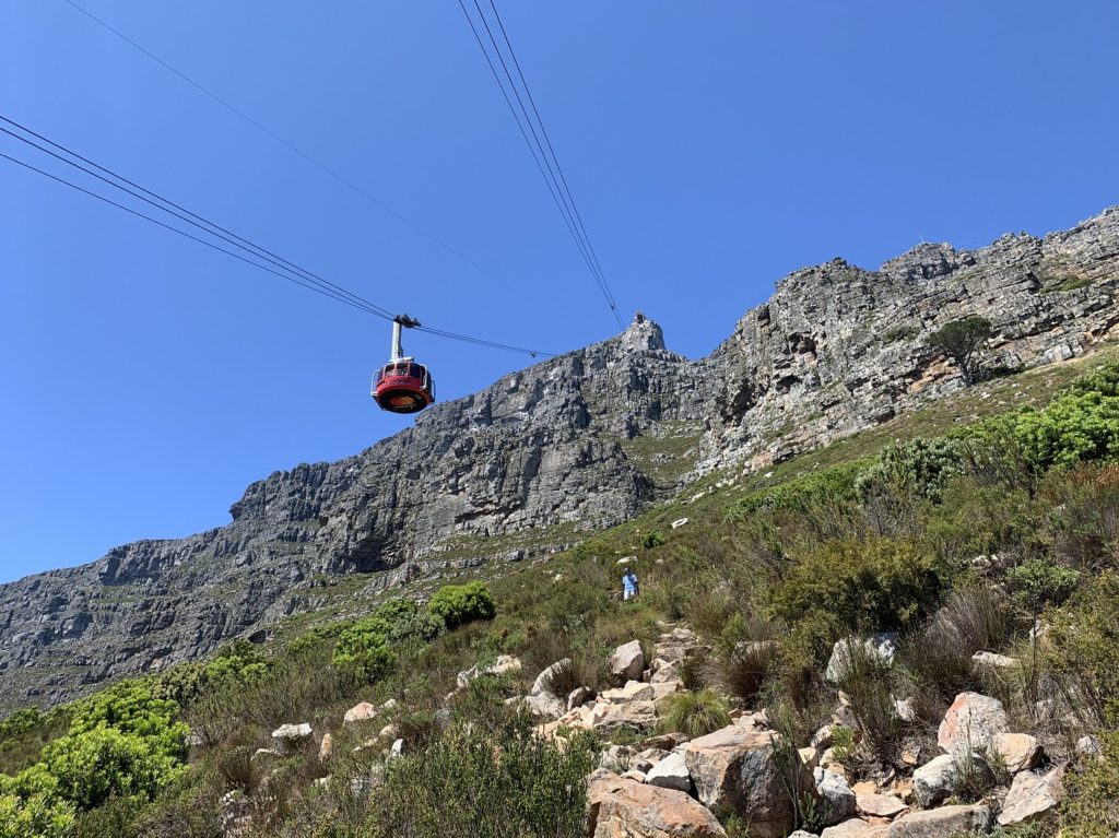 Ascension de Table Mountain