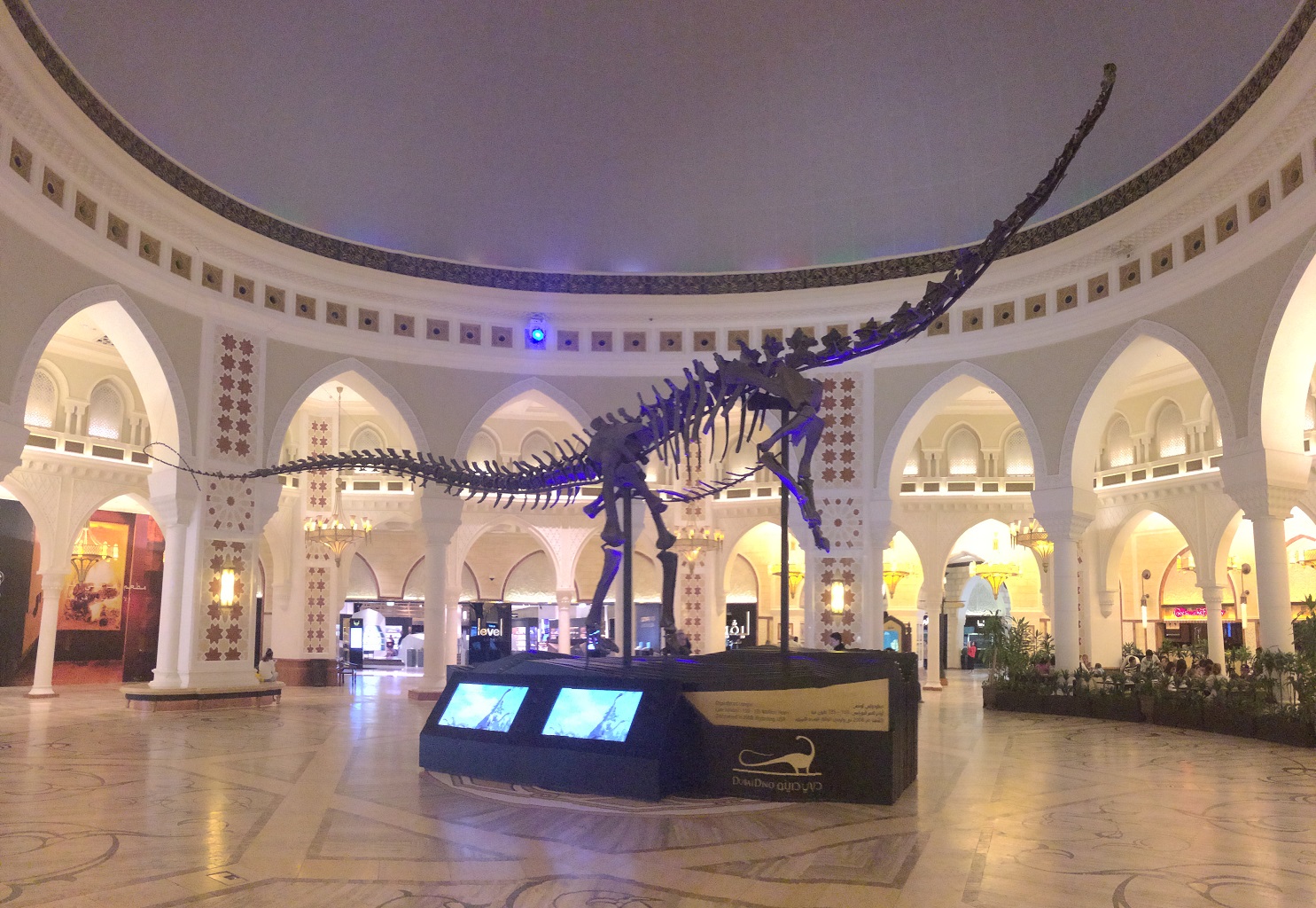 Dubai Dino au Dubai Mall