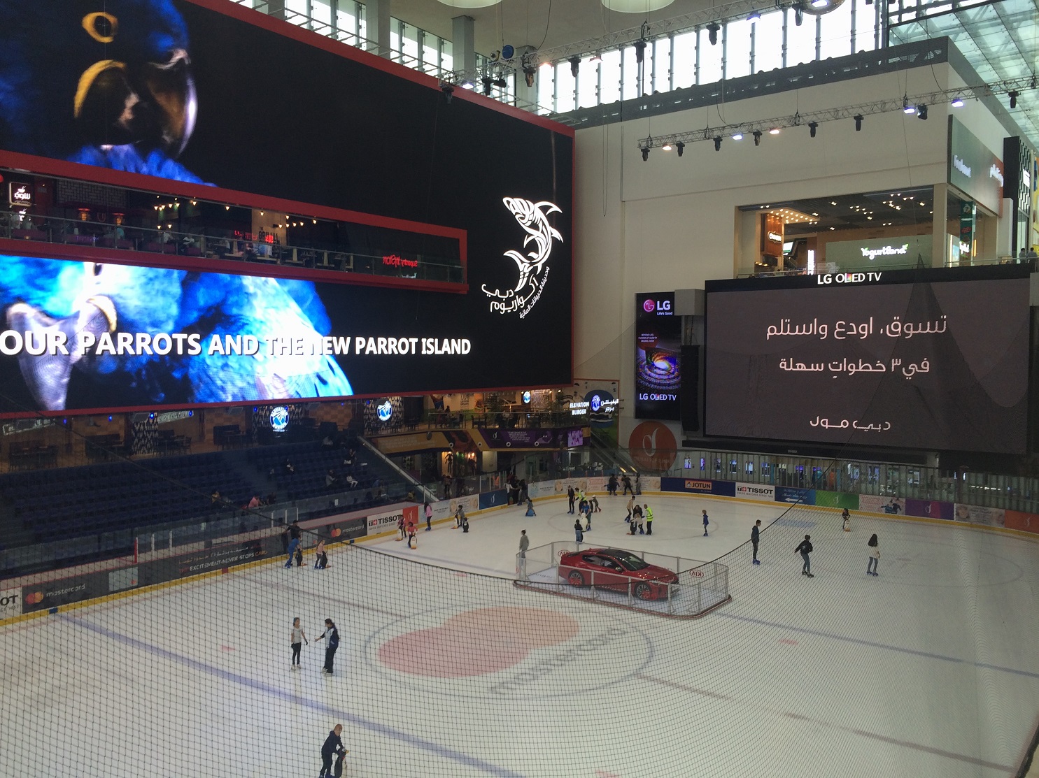 Patinoire olympique du Dubai Mall