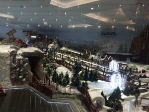 Ski Dubai au Mall of the Emirates