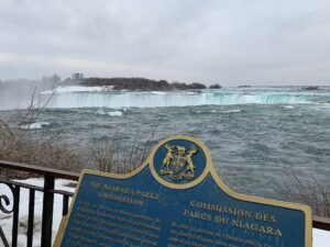 Les chutes du Niagara, côté canadien