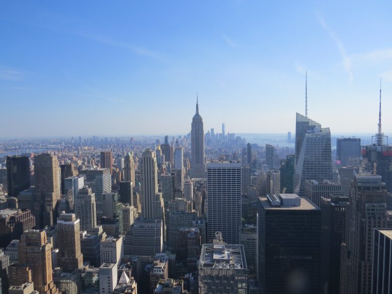 Vue sur le sud de Manhattan