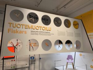Vitrine sur les ciseaux Fiskars