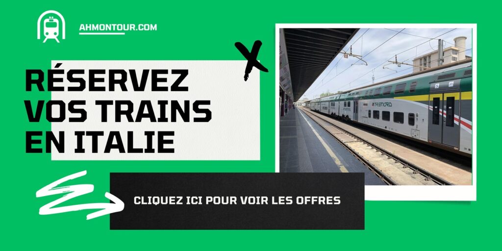 Réservez vos trains en Italie : cliquez ici pour voir les offres