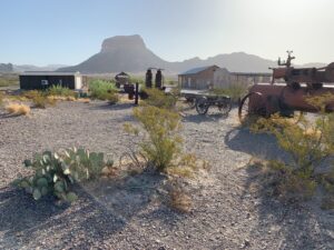 Sur la route du Santa Elena Canyon