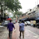 Ambiance dans une rue de Kuala Lumpur