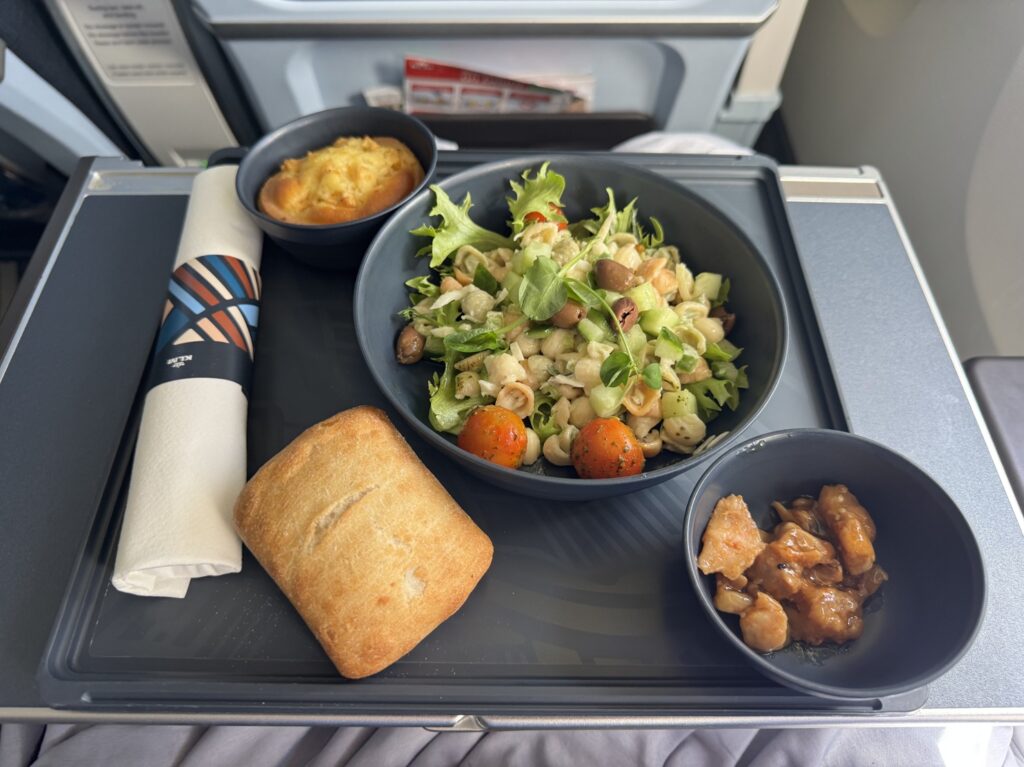 La seconde prestation servie en Premium Comfort, peu avant l'arrivée à Panama City