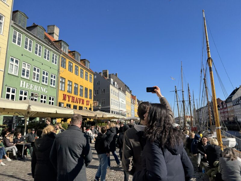 Des façades colorées sur le canal de Nyhavn à Copenhague