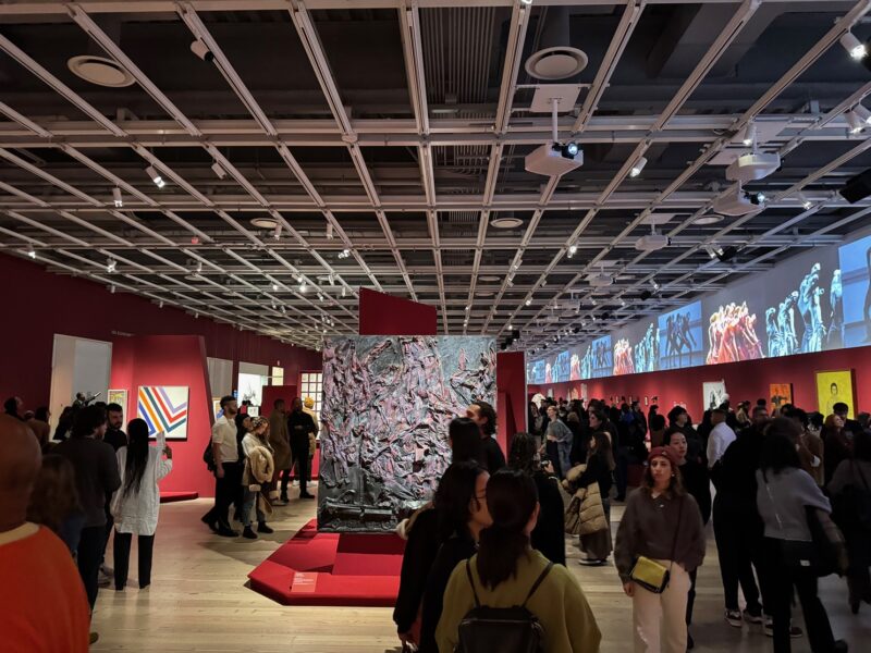 Vue des salles de l'exposition Edges of Ailey au Whitney Museum de New York (en janvier 2025)