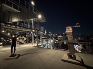 Vue sur Manhattan depuis les terrasses du Whitney Museum