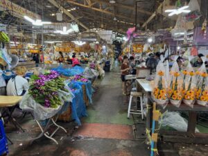 Pak Khlong Talat : le marché aux fleurs de Bangkok