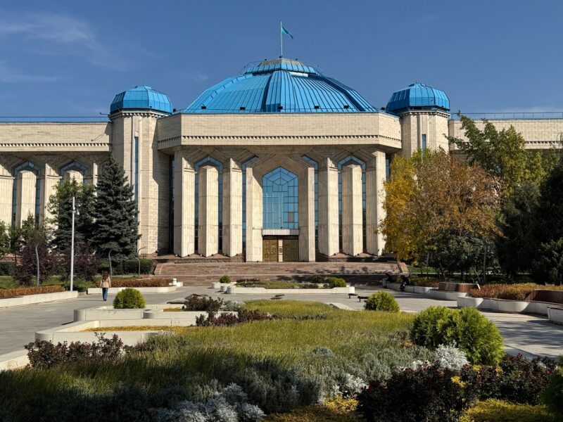 Le musée central d'État du Kazakhstan est le plus grand musée d'Almaty, et l'un des plus grands d'Asie centrale