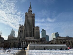 Varsovie en quelques jours, sous la neige
