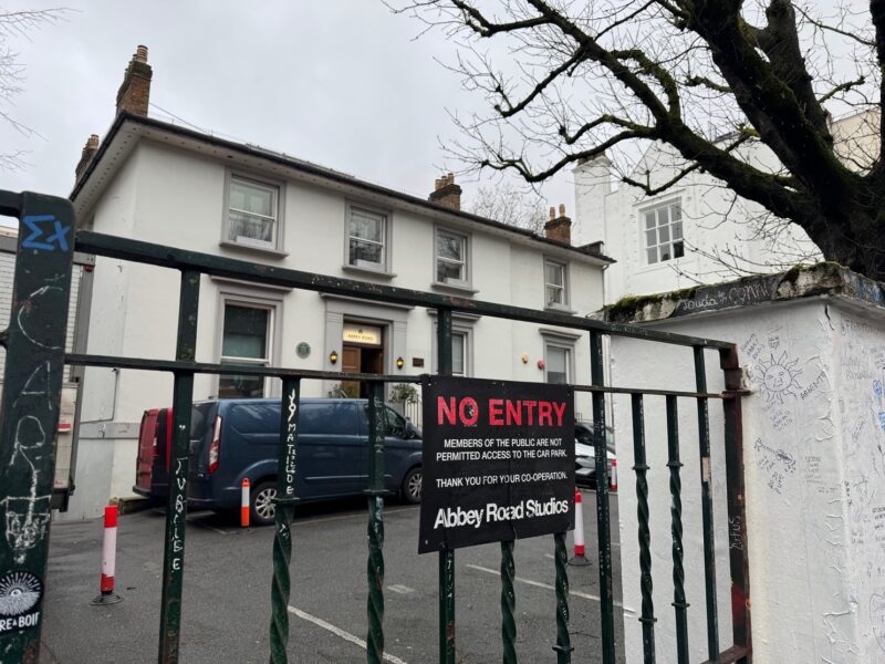 Le bâtiment des studios Abbey Road, à Londres (Royaume-Uni)