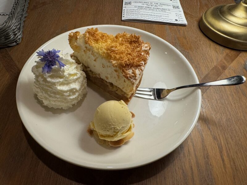 La Pierogarnia Mandu propose aussi une belle carte de desserts