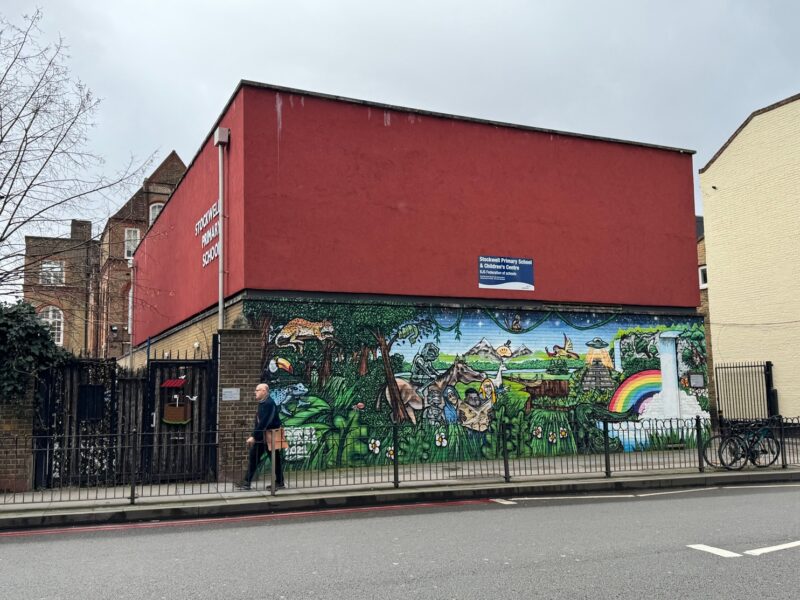 Le bâtiment de la Stockwell Primary School, l'école primaire où a été scolarisé David Robert Jones (alias David Bowie) durant sa jeunesse