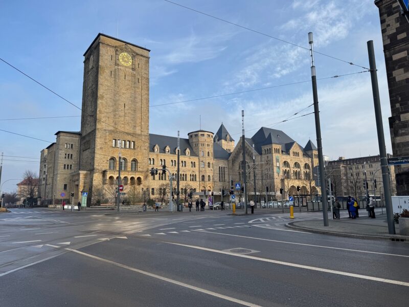 L'ancien château impérial de Poznan, qui abrite aujourd'hui le centre culturel CK Zamek