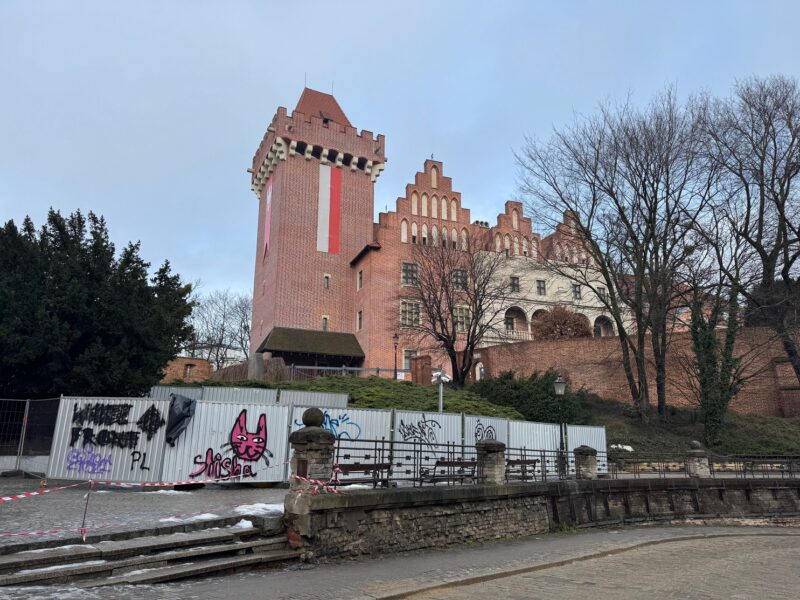 Le château royal de Poznan domine la place du Rynek, depuis la colline de Przemysl