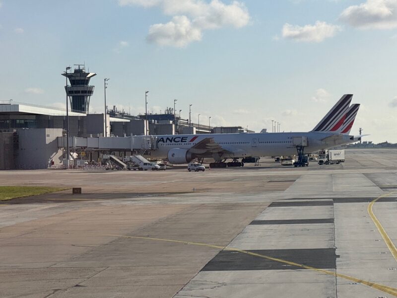 L'un des derniers vols d'Air France au départ de l'aéroport de Paris-Orly, fin mars 2026