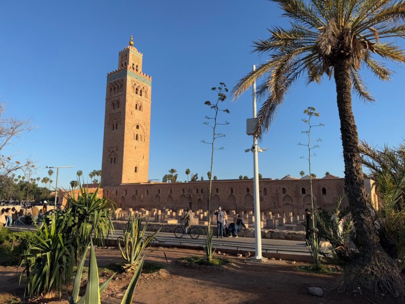 La mosquée Koutoubia, l'un des symboles de Marrakech