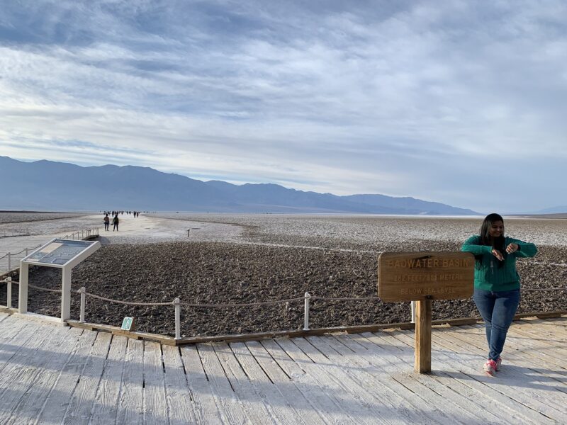 Situé à une altitude de 85,5 mètres en-dessous du niveau de la mer, Badwater Basin est le point le plus bas en Amérique du Nord