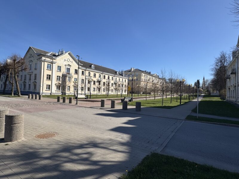 Malgré son statut d'ancienne ville fermée soviétique, le centre-ville de Sillamäe n'en est pas moins charmant