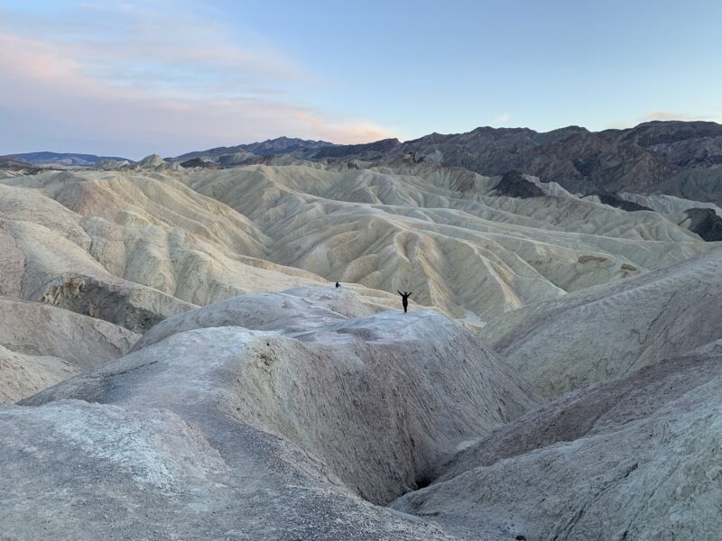Le relief très particulier de Zabriskie Point est particulièrement photogénique